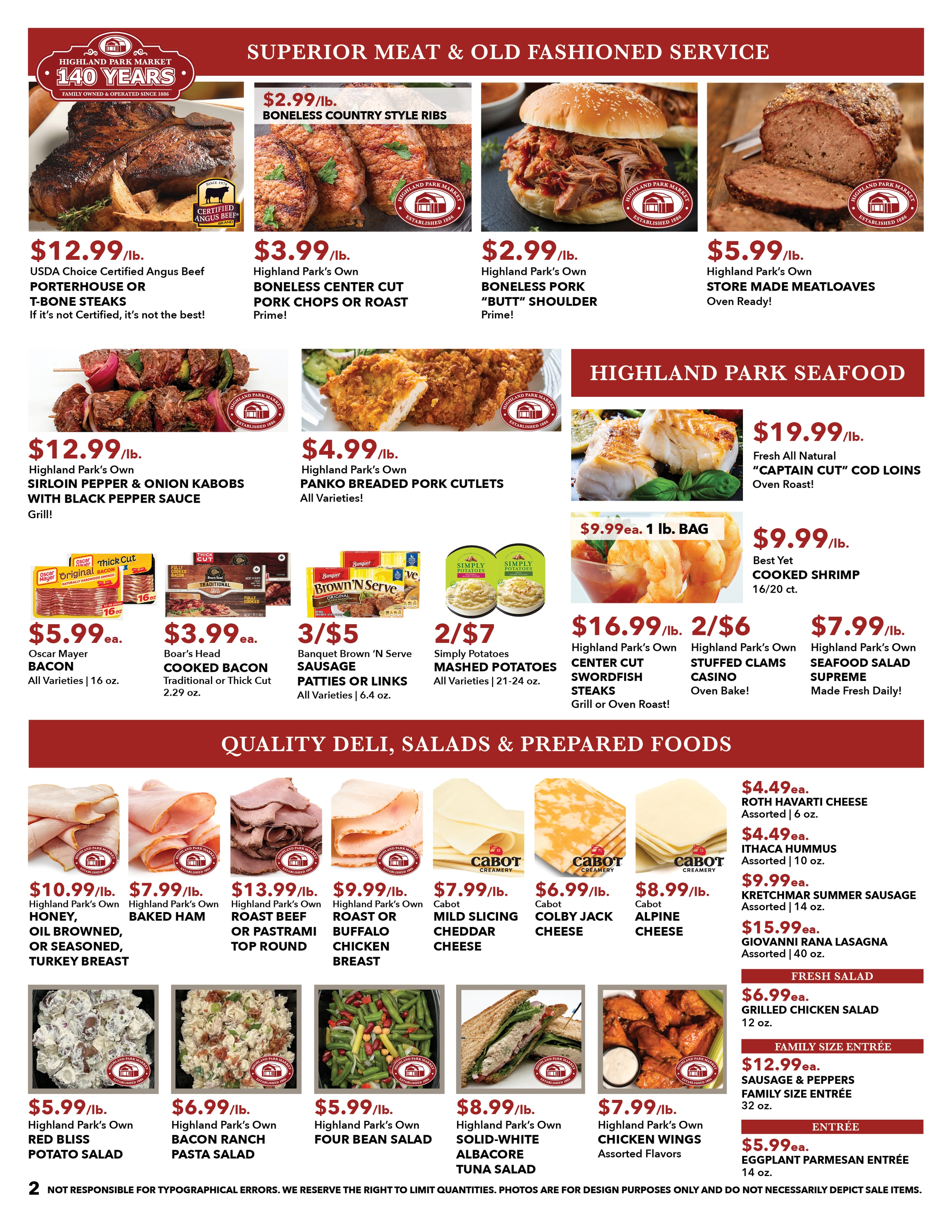 Highland Park Market Weekly Ad October 11 - 17, 2026