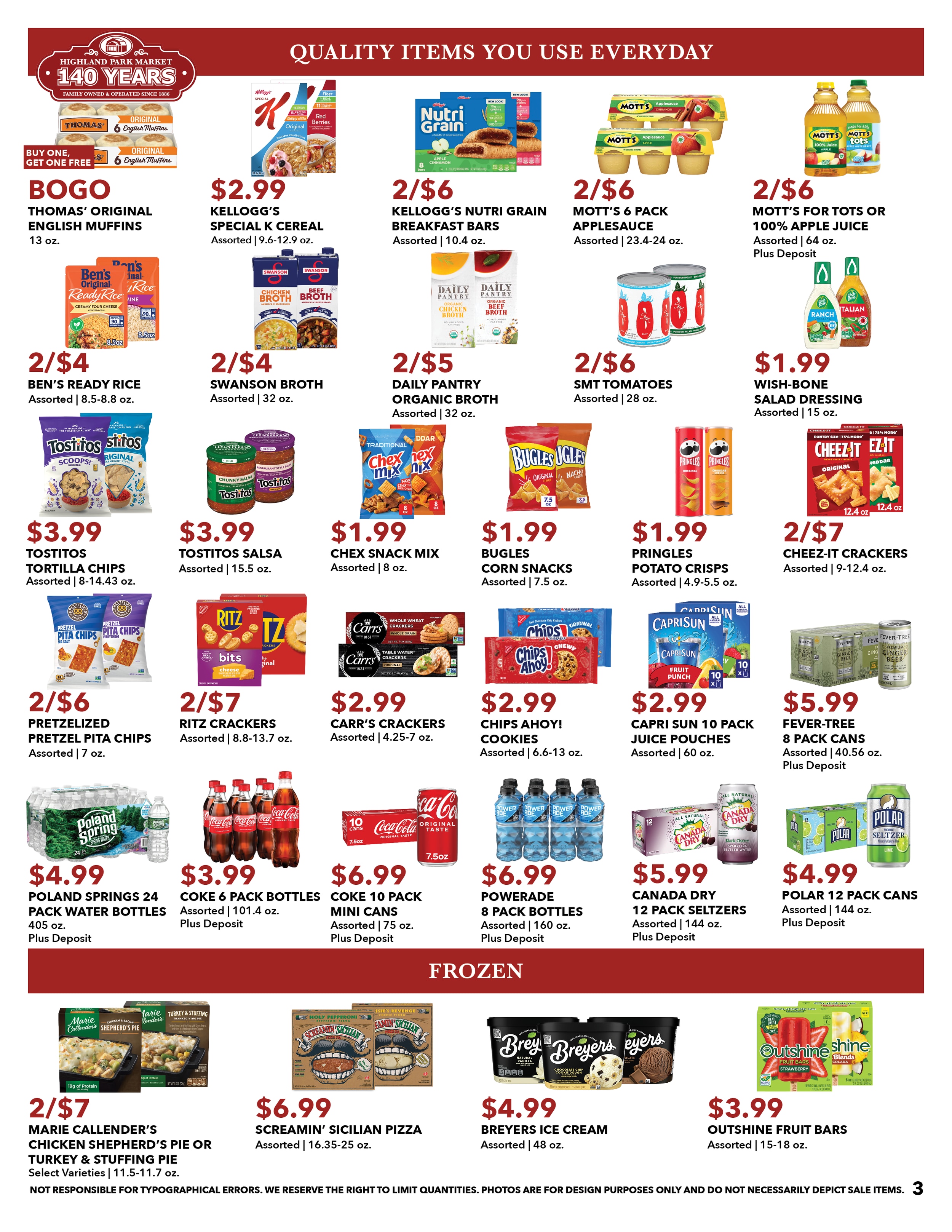 Highland Park Market Weekly Ad October 11 - 17, 2026