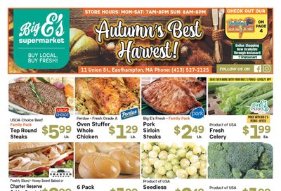 Big E's Supermarket Weekly Ad October 11 - 17, 2026