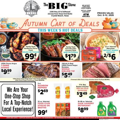 The Big Store Weekly Ad October 6 - 12, 2026