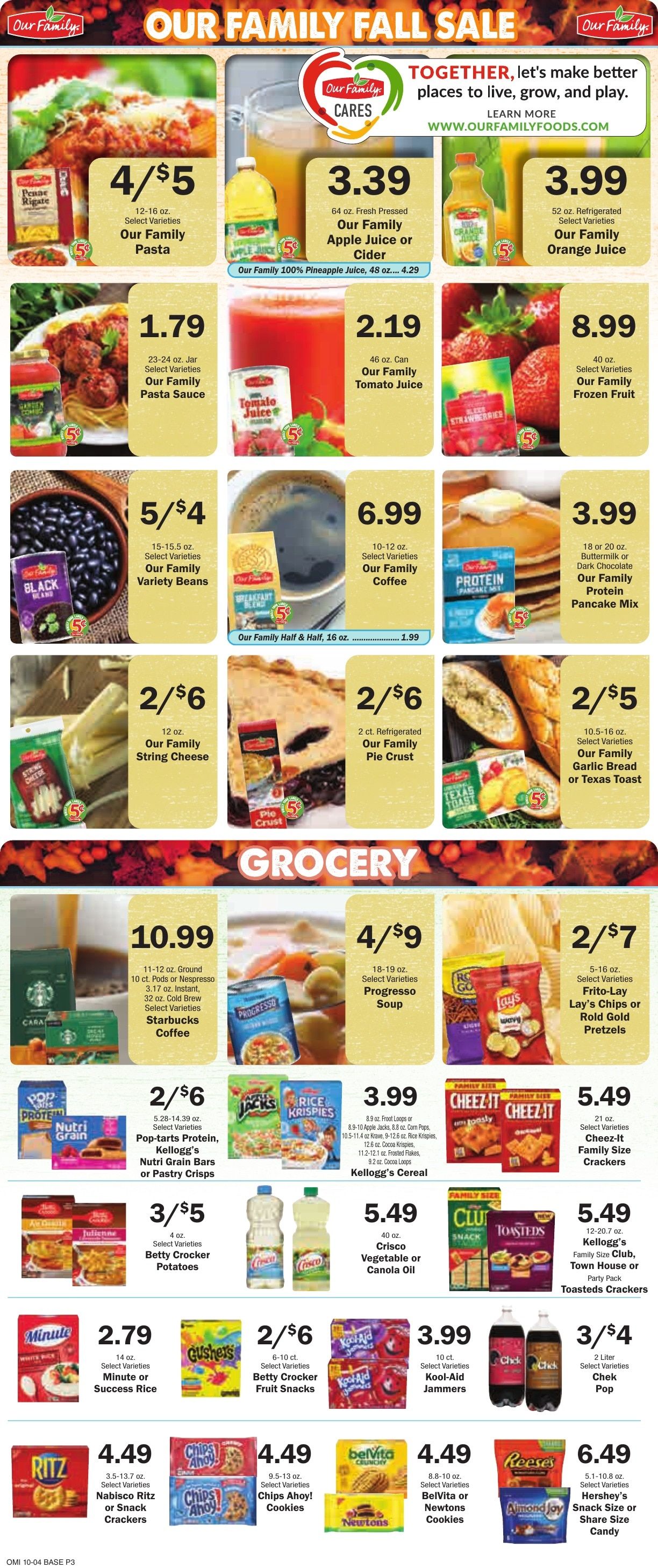 Kinsley Food Pride Weekly Ad October 7 - 13, 2026