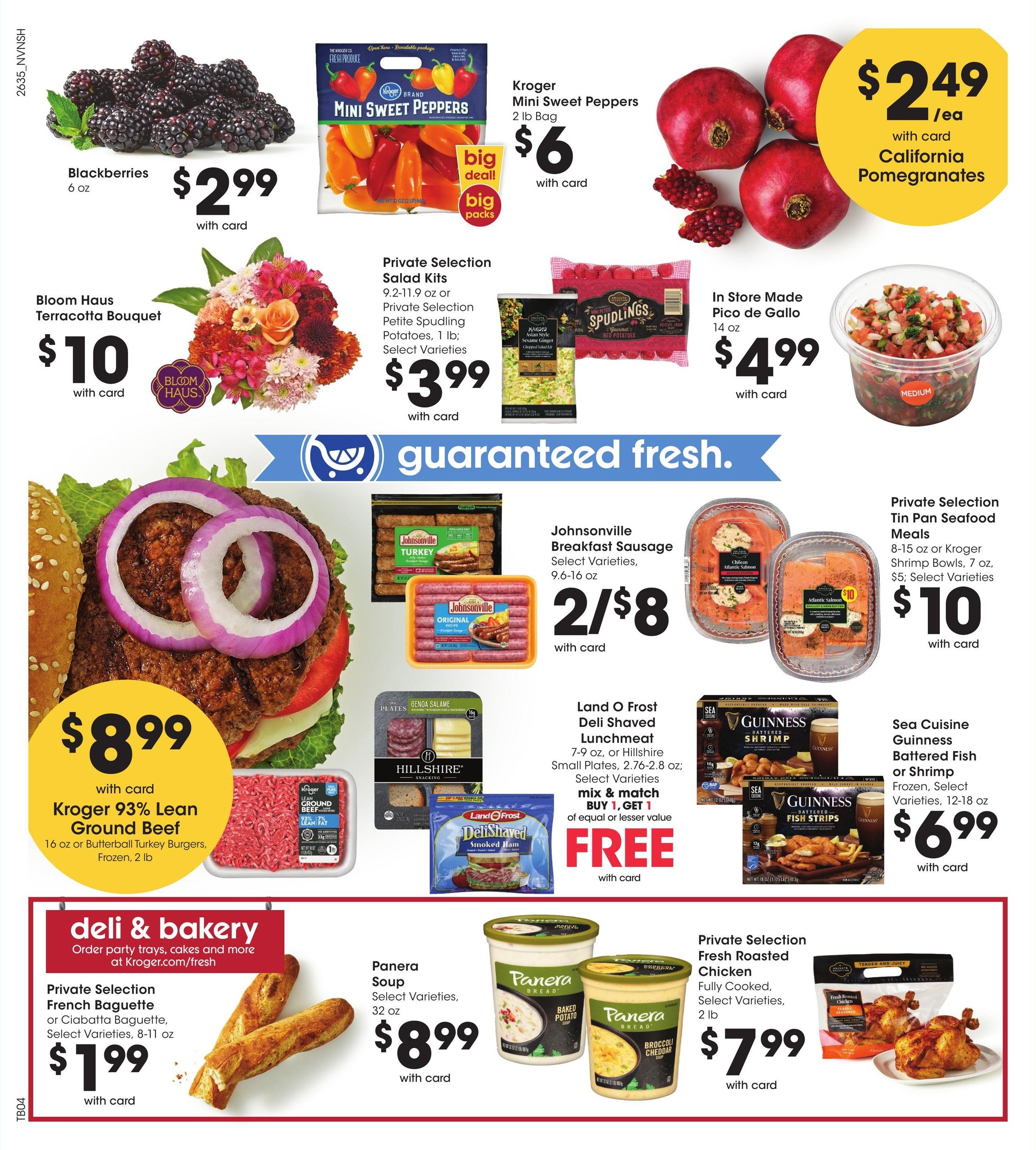 Kroger (College Grove Area, TN) Weekly Ad September 30 - October 6, 2026