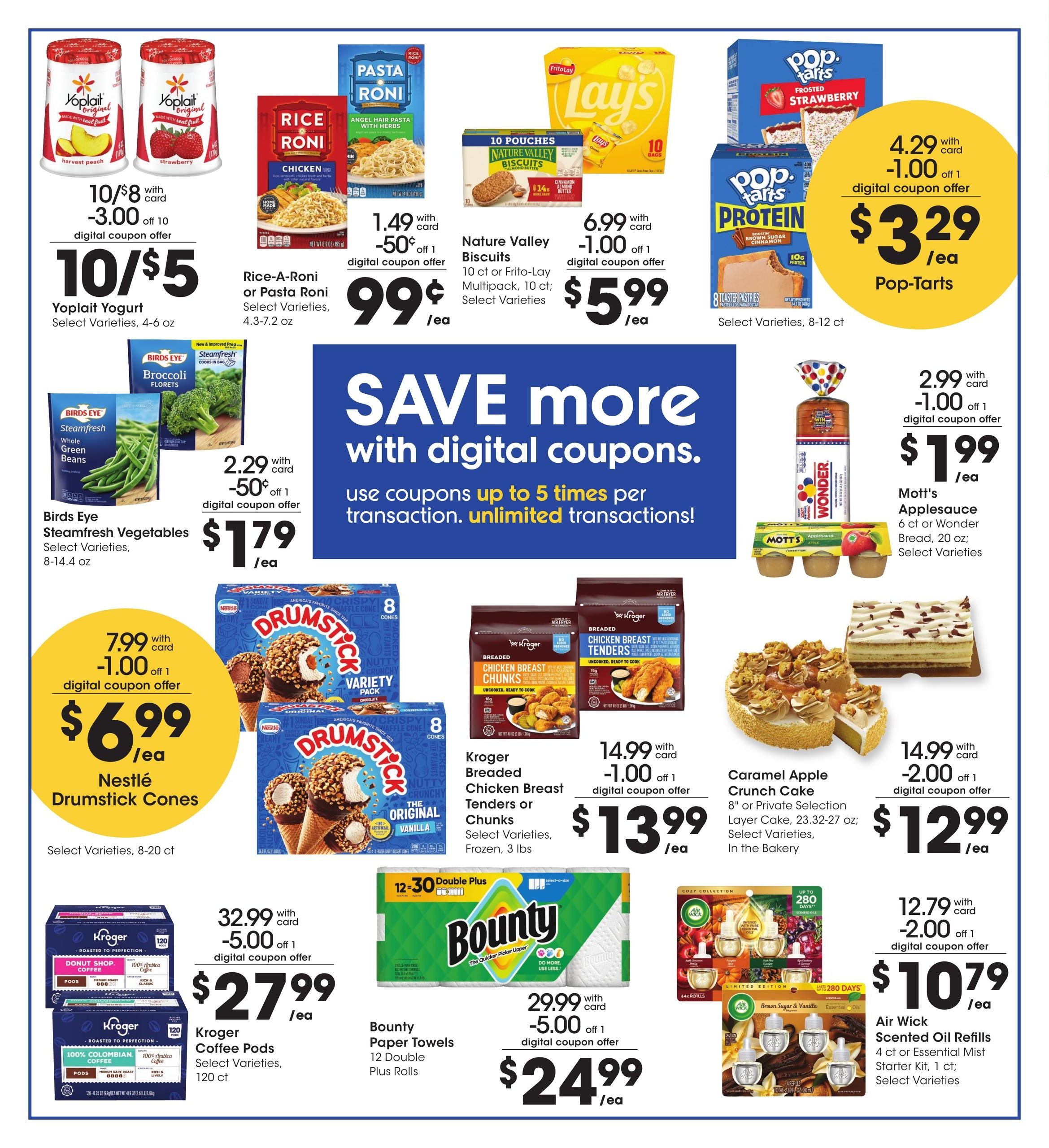 Kroger (Cottontown Area, TN) Weekly Ad September 30 - October 6, 2026