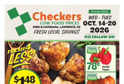 Checkers Foods Weekly Ad October 14 - 20, 2026