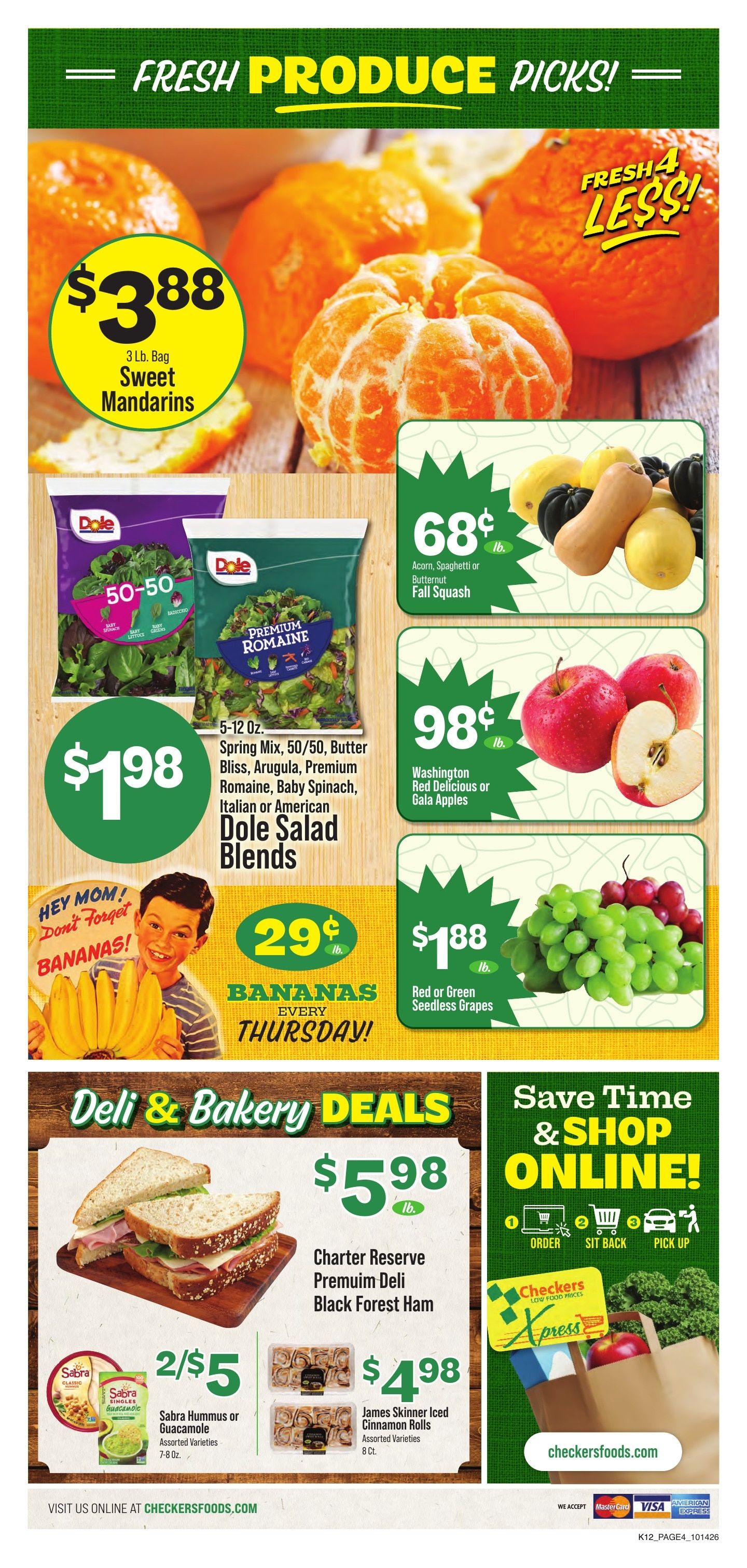 Checkers Foods Weekly Ad October 14 - 20, 2026