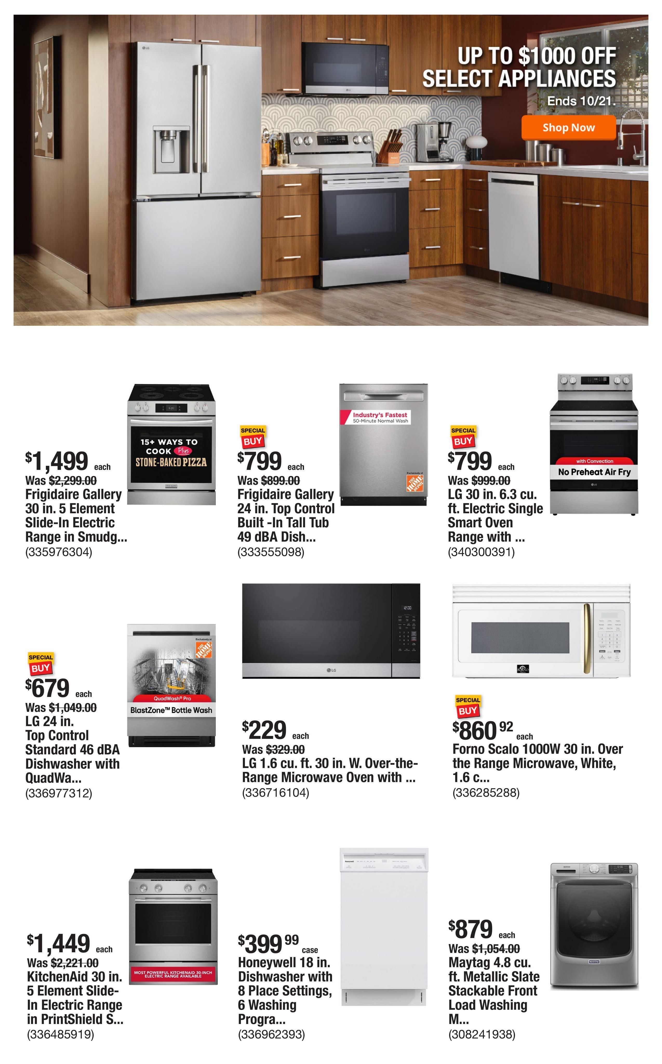 Home Depot (Haltom City Area, TX) Weekly Ad October 1 - 8, 2026
