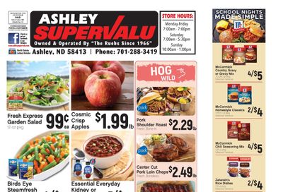Ashley Supervalu Weekly Ad October 5 - 11, 2026