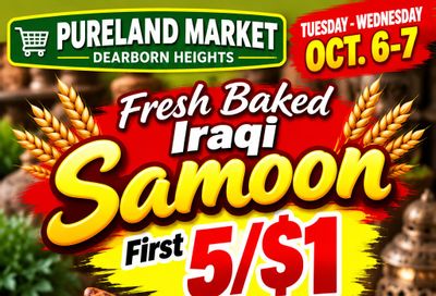 Pureland Supermarket (25625 Joy Road, Dearborn Heights, MI) Weekly Ad October 6 - 7, 2026