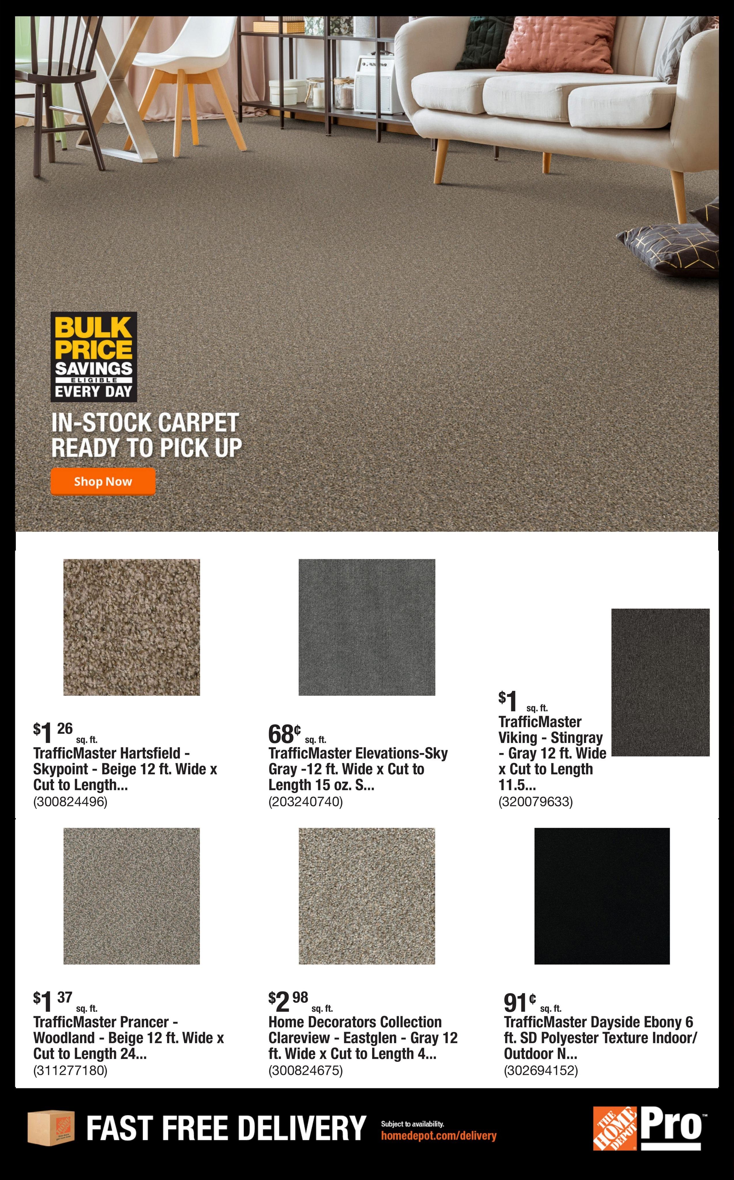 Home Depot (Benicia-Port Costa Area, CA) Weekly Ad October 5 - 12, 2026