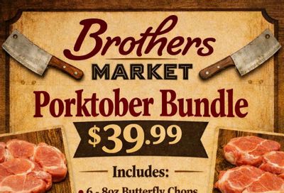 Brothers Market (Bloomfield, IA) Porktober Bundle Weekly Ad October 6 - 31, 2026