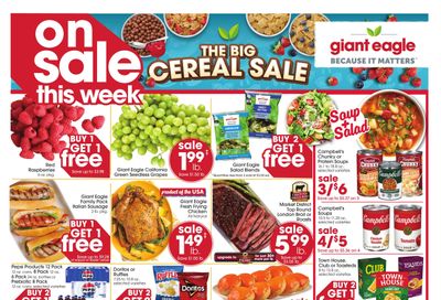 Giant Eagle (Akron Area, OH) Weekly Ad October 8 - 14, 2026