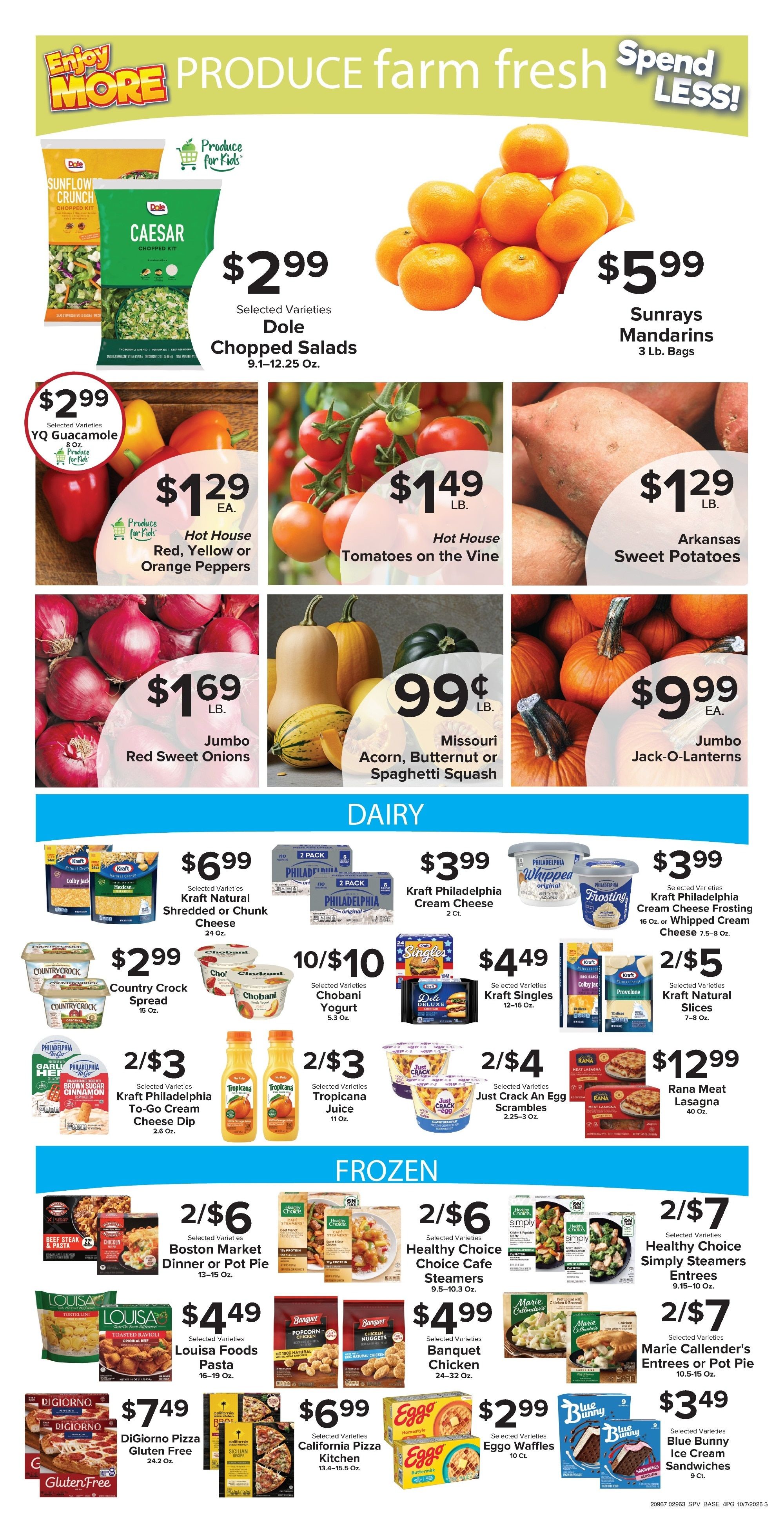 Your Country Mart Weekly Ad October 7 - 13, 2026