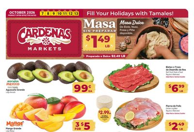 Cardenas Markets (Antioch Area, CA) Weekly Ad October 7 - 13, 2026