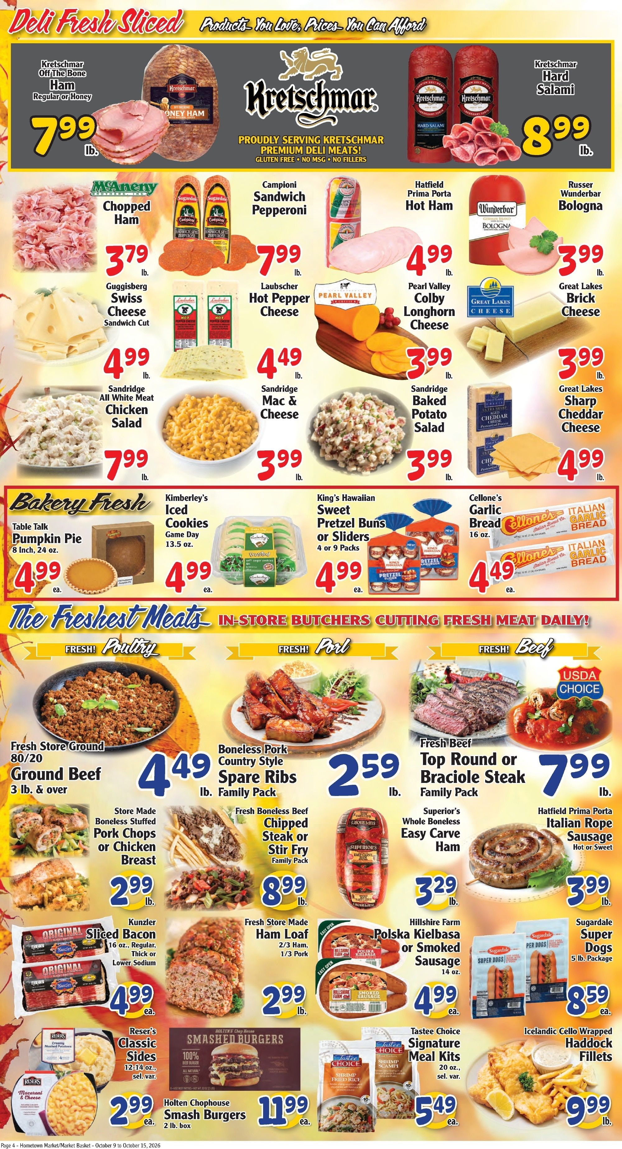 Market Basket Pennsylvania Weekly Ad October 9 - 15, 2026