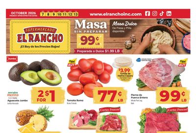 El Rancho Supermercado Weekly Ad October 7 - 13, 2026