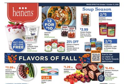 Heinen's Grocery Store (Chicago-Elgin Area, IL) Weekly Ad October 7 - 13, 2026