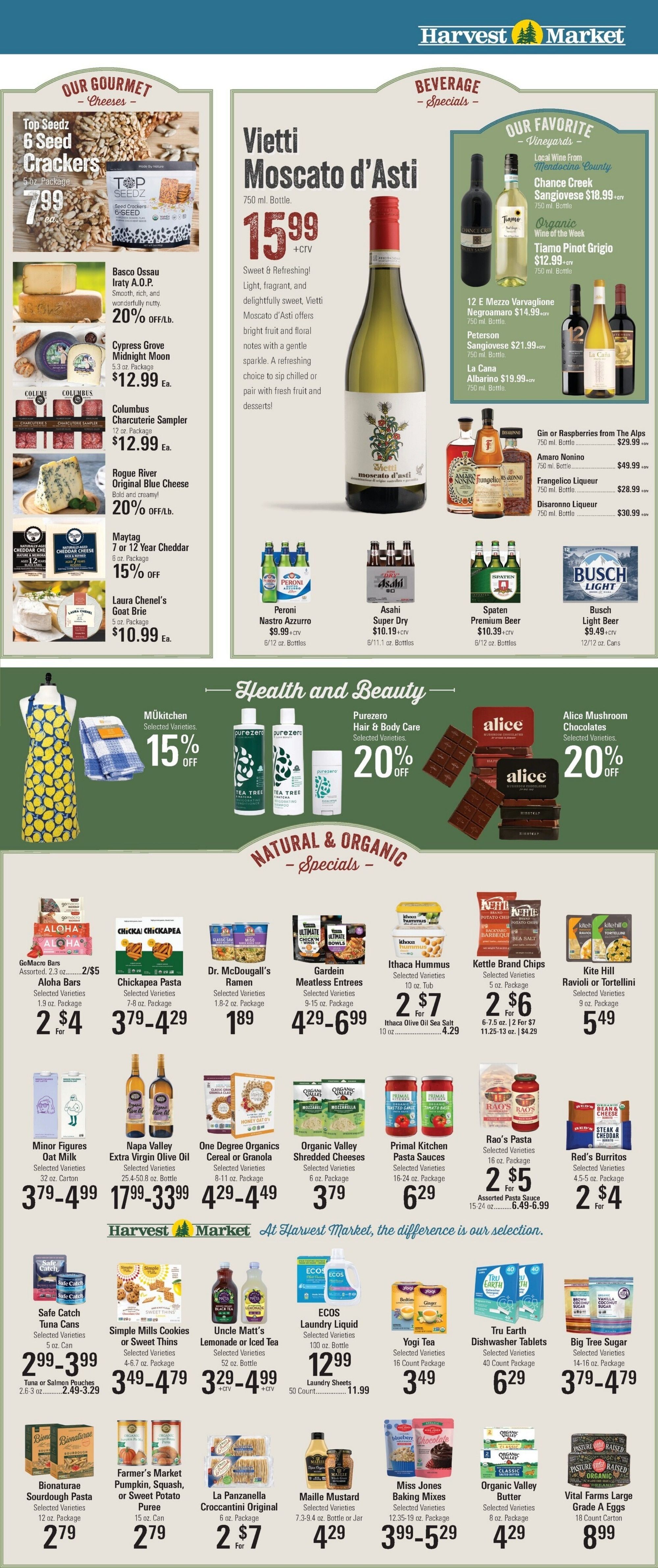 Harvest Market Fort Bragg Weekly Ad October 6 - 13, 2026