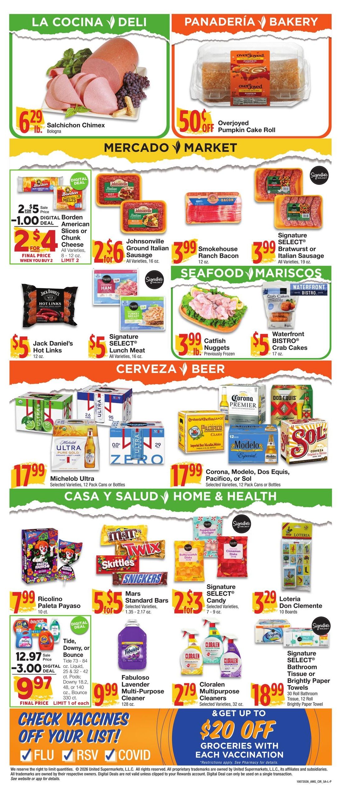Amigos United Weekly Ad October 7 - 13, 2026