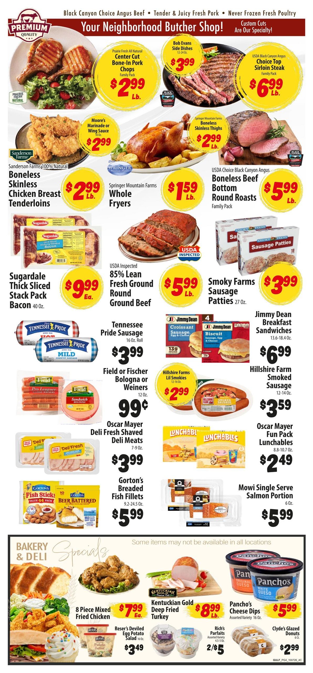 Food Giant (Dothan Area, AL) Weekly Ad October 7 - 13, 2026