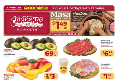 Cardenas Markets (Brea Area, CA) Weekly Ad October 7 - 13, 2026