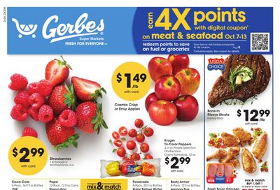 Gerbes (Cole Camp Area, MO) Weekly Ad October 7 - 13, 2026