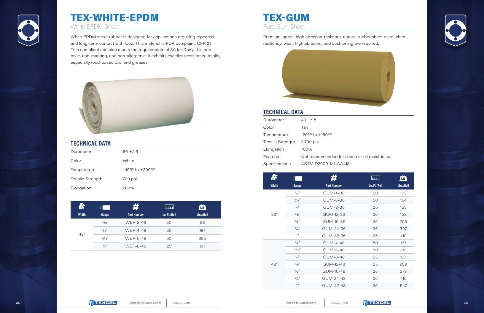 Texcel Flat Goods Catalog Weekly Ad January 1 - December 31, 2026