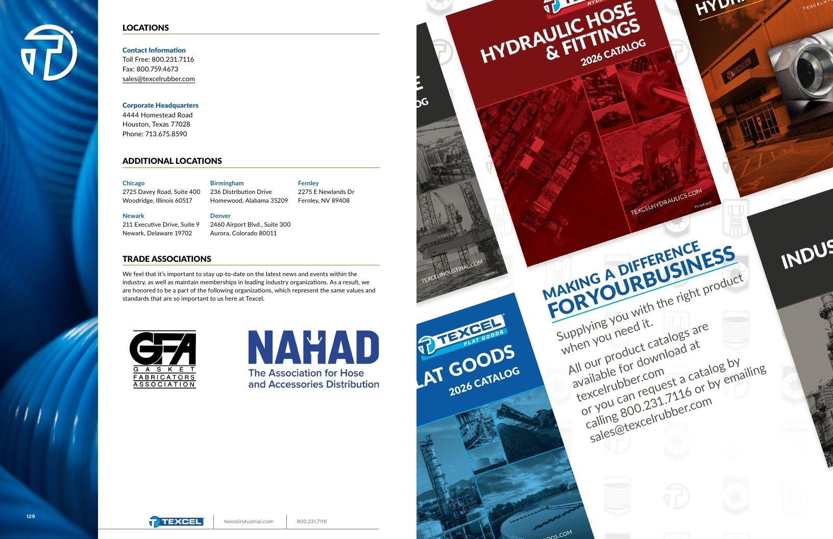 Texcel Industrial Hose Catalog Weekly Ad January 1 - December 31, 2026