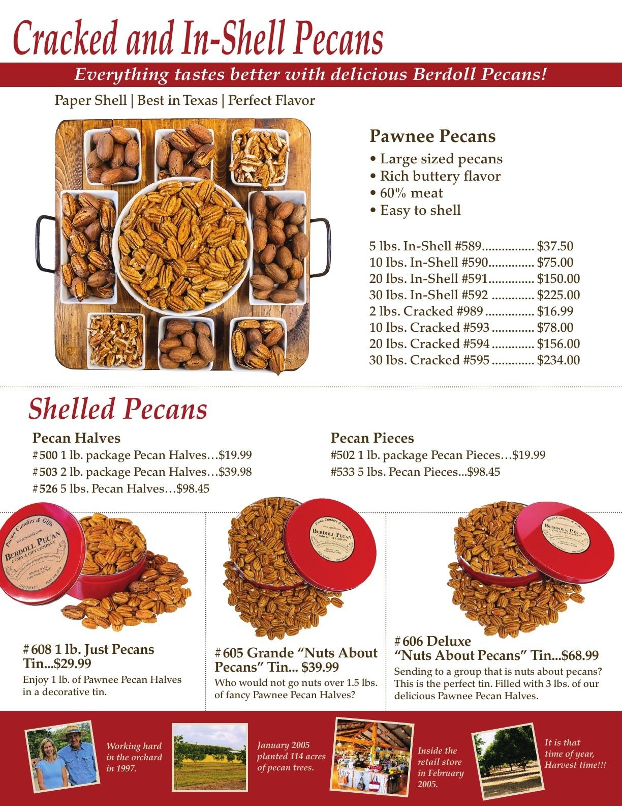 Berdoll Pecan Farm 2026-2027 Catalog Weekly Ad August 31, 2026 - December 31, 2027