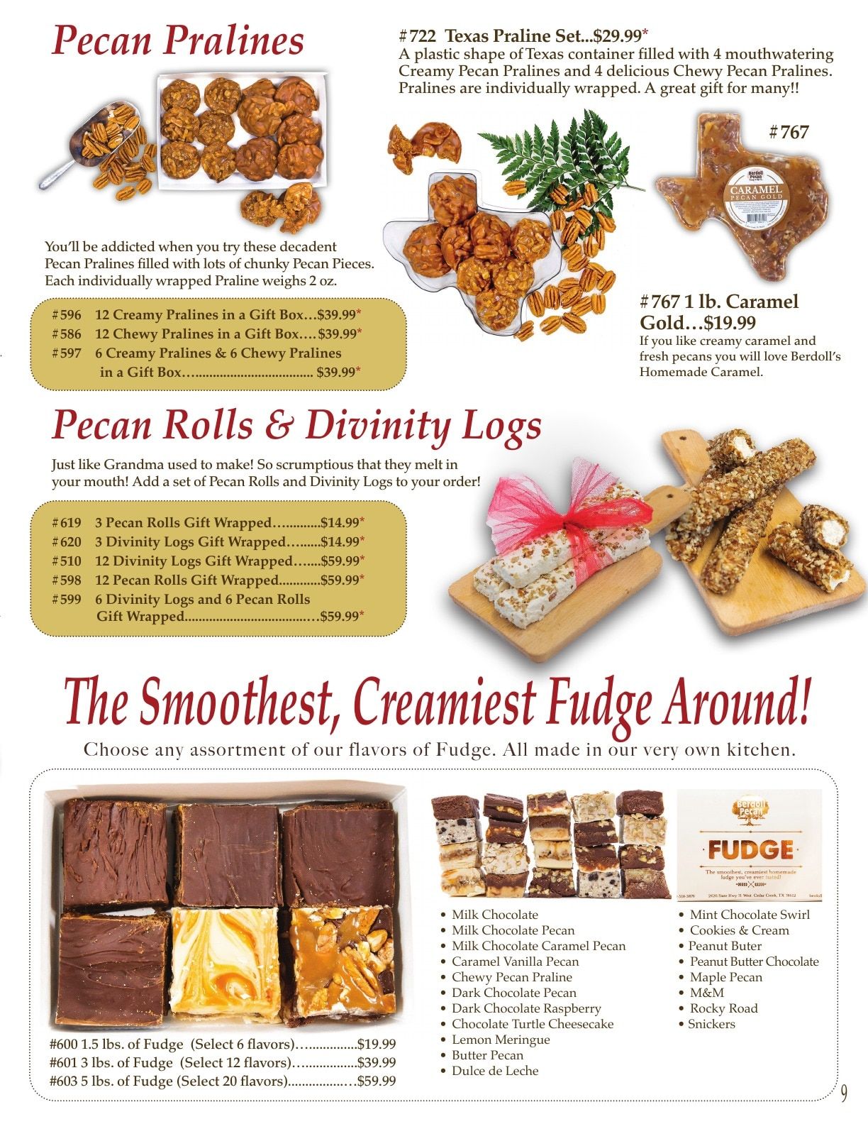 Berdoll Pecan Farm 2026-2027 Catalog Weekly Ad August 31, 2026 - December 31, 2027