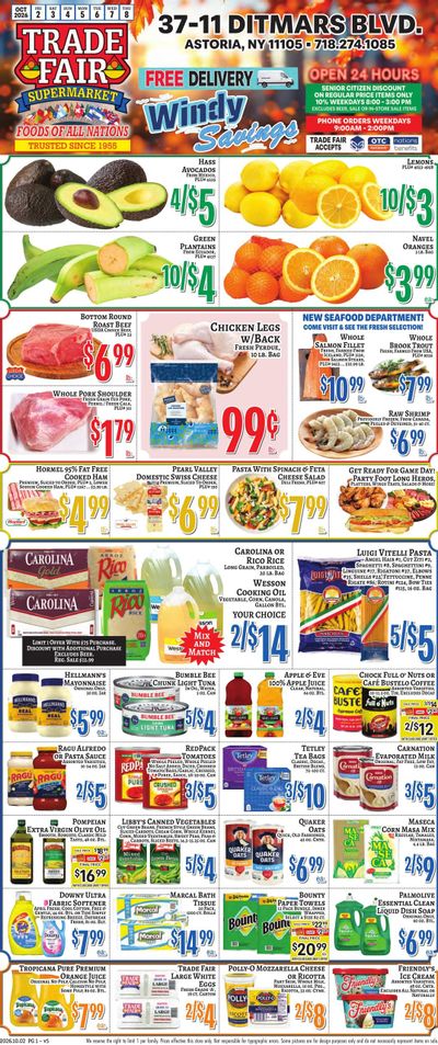 Trade Fair Supermarket (Englewood Area, NJ) Weekly Ad October 2 - 8, 2026
