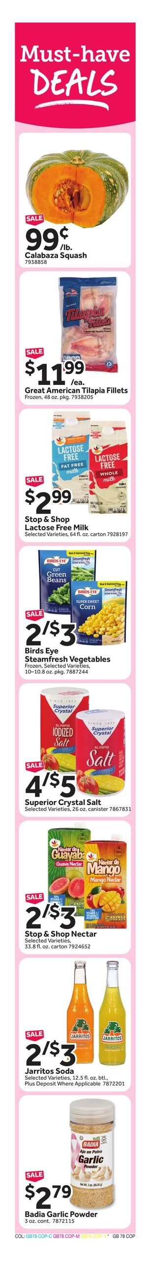 Stop & Shop (Englewood Cliffs Area, NJ) Weekly Ad October 2 - 8, 2026