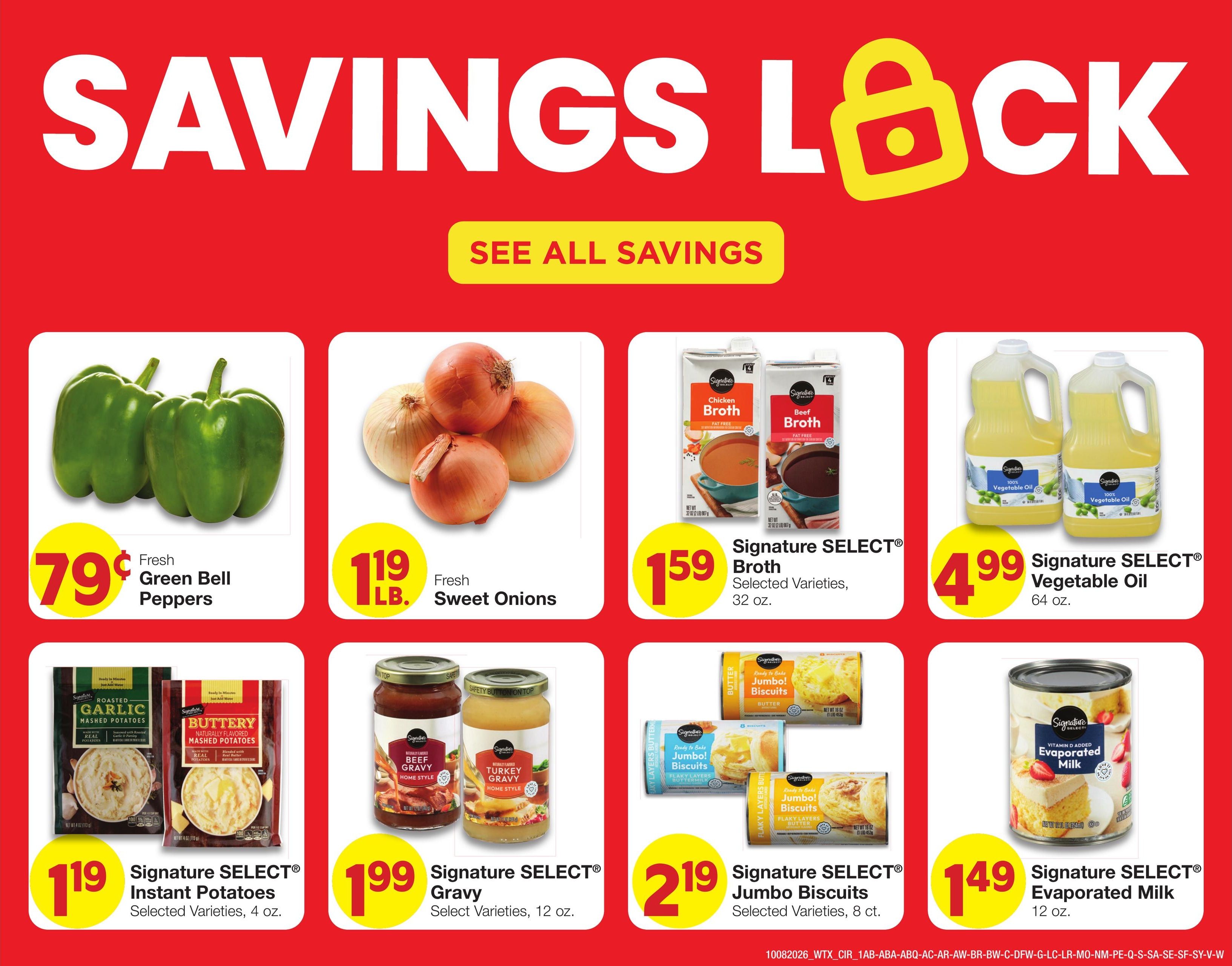 United Supermarkets (Bangs Area, TX) Weekly Ad October 7 - 13, 2026