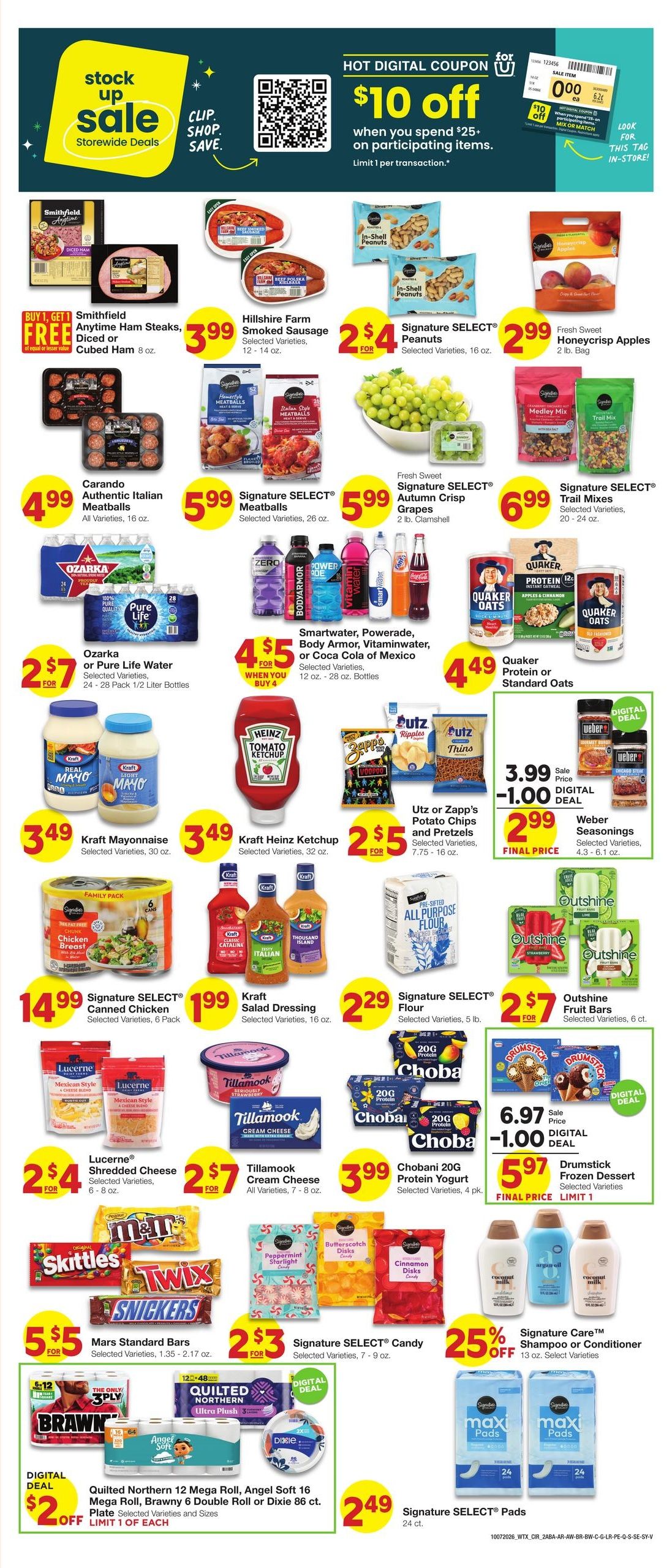 United Supermarkets (Bangs Area, TX) Weekly Ad October 7 - 13, 2026