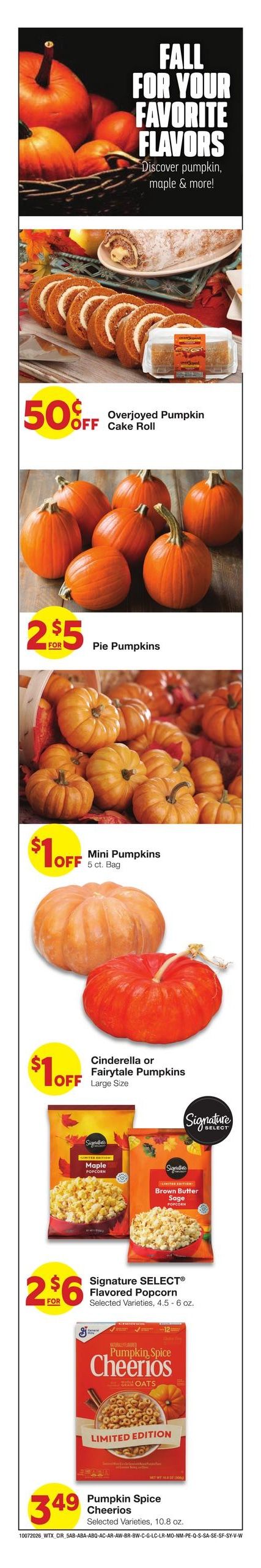United Supermarkets (Bangs Area, TX) Weekly Ad October 7 - 13, 2026