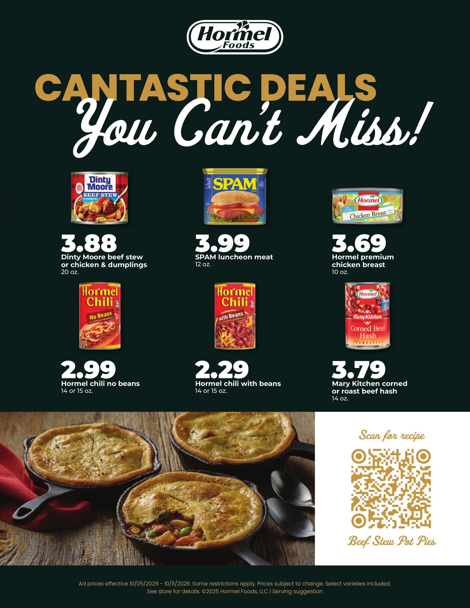 Hy-Vee (Cedar Falls Area, IA) Weekly Ad October 5 - 11, 2026