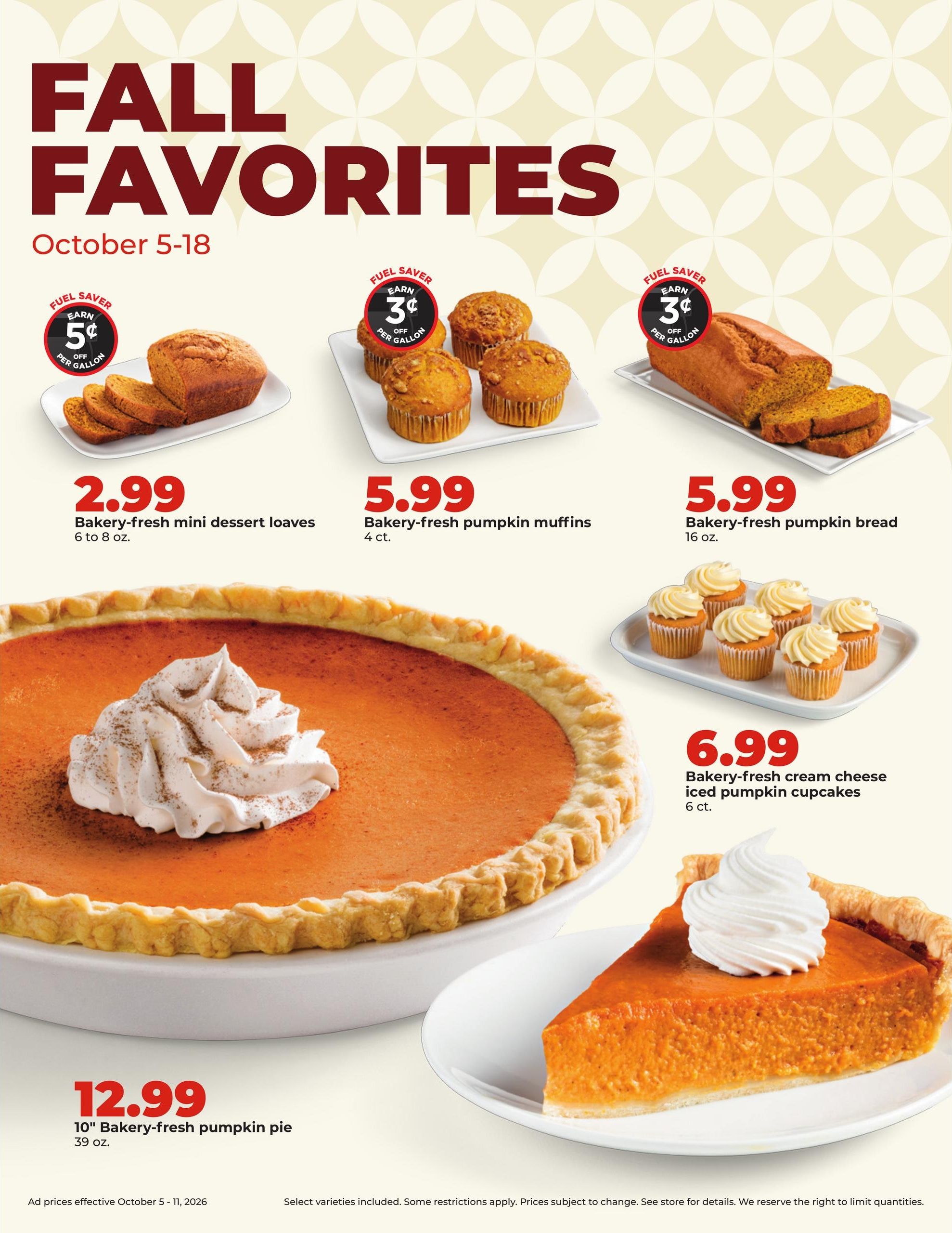Hy-Vee (Cedar Falls Area, IA) Weekly Ad October 5 - 11, 2026
