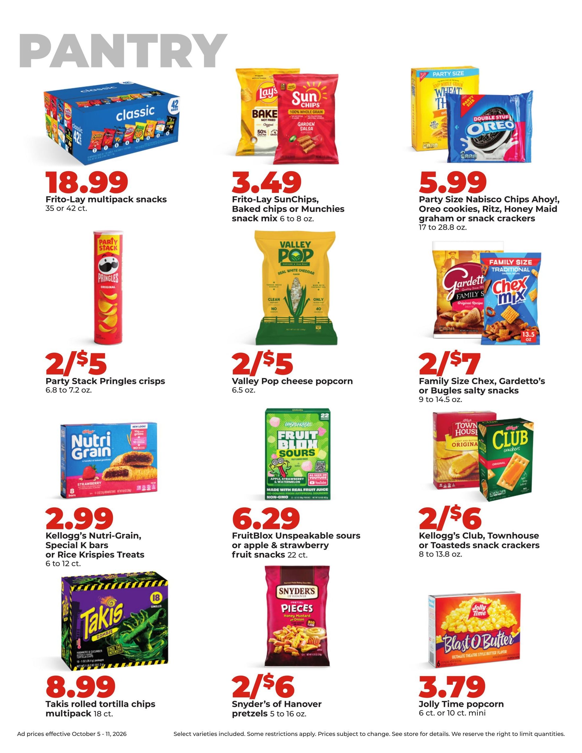 Hy-Vee (Cedar Falls Area, IA) Weekly Ad October 5 - 11, 2026