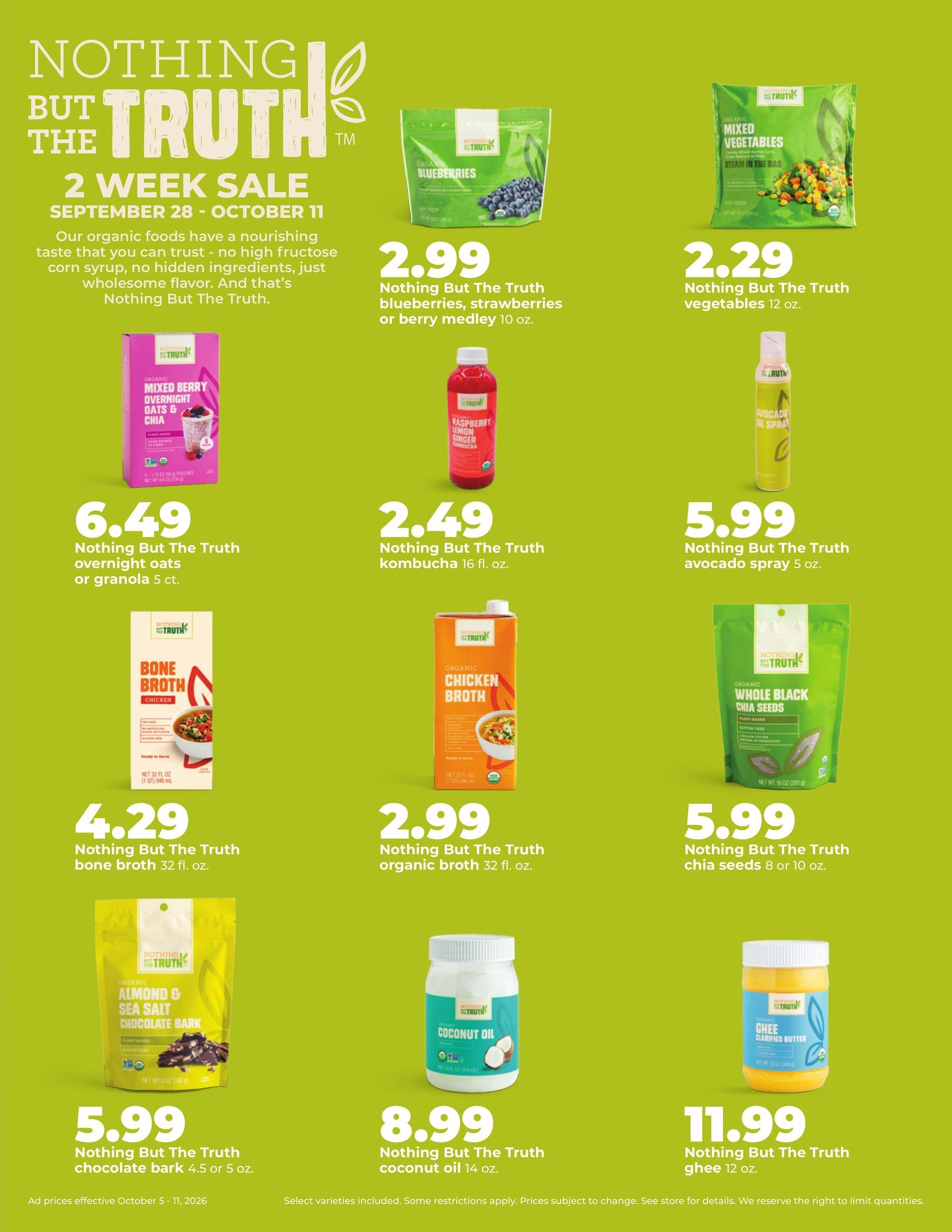 Hy-Vee (Cedar Falls Area, IA) Weekly Ad October 5 - 11, 2026