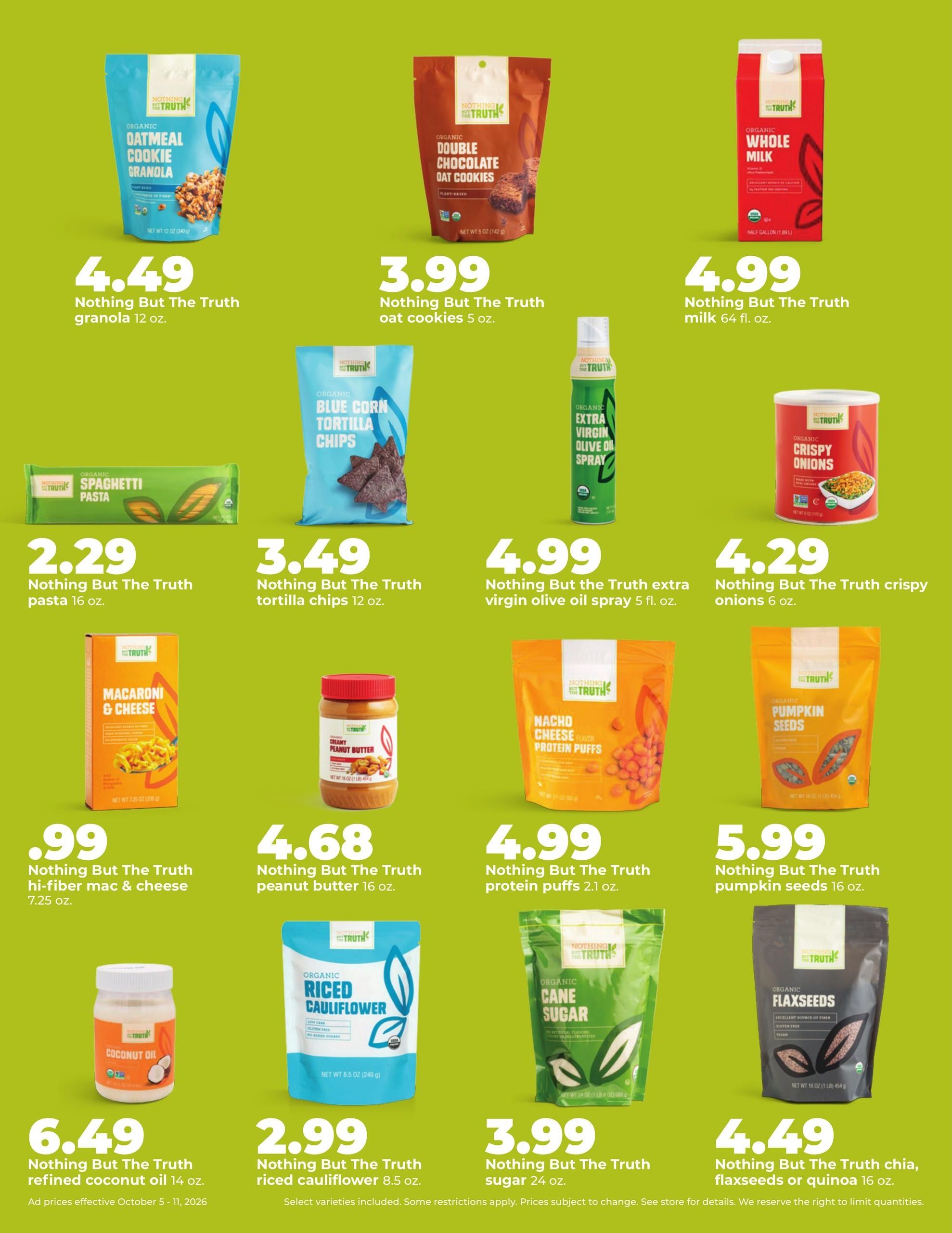 Hy-Vee (Cedar Falls Area, IA) Weekly Ad October 5 - 11, 2026
