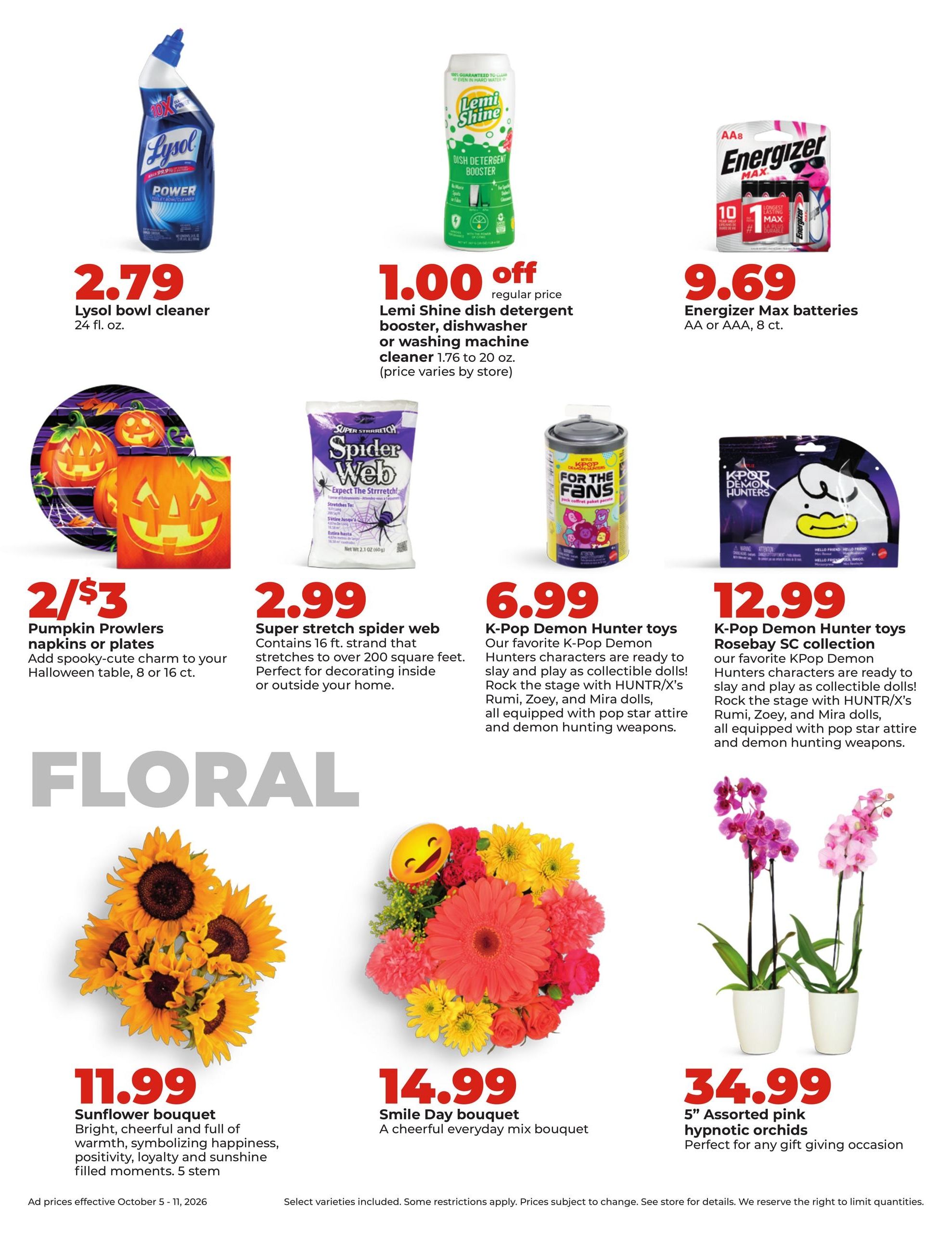 Hy-Vee (Cedar Falls Area, IA) Weekly Ad October 5 - 11, 2026