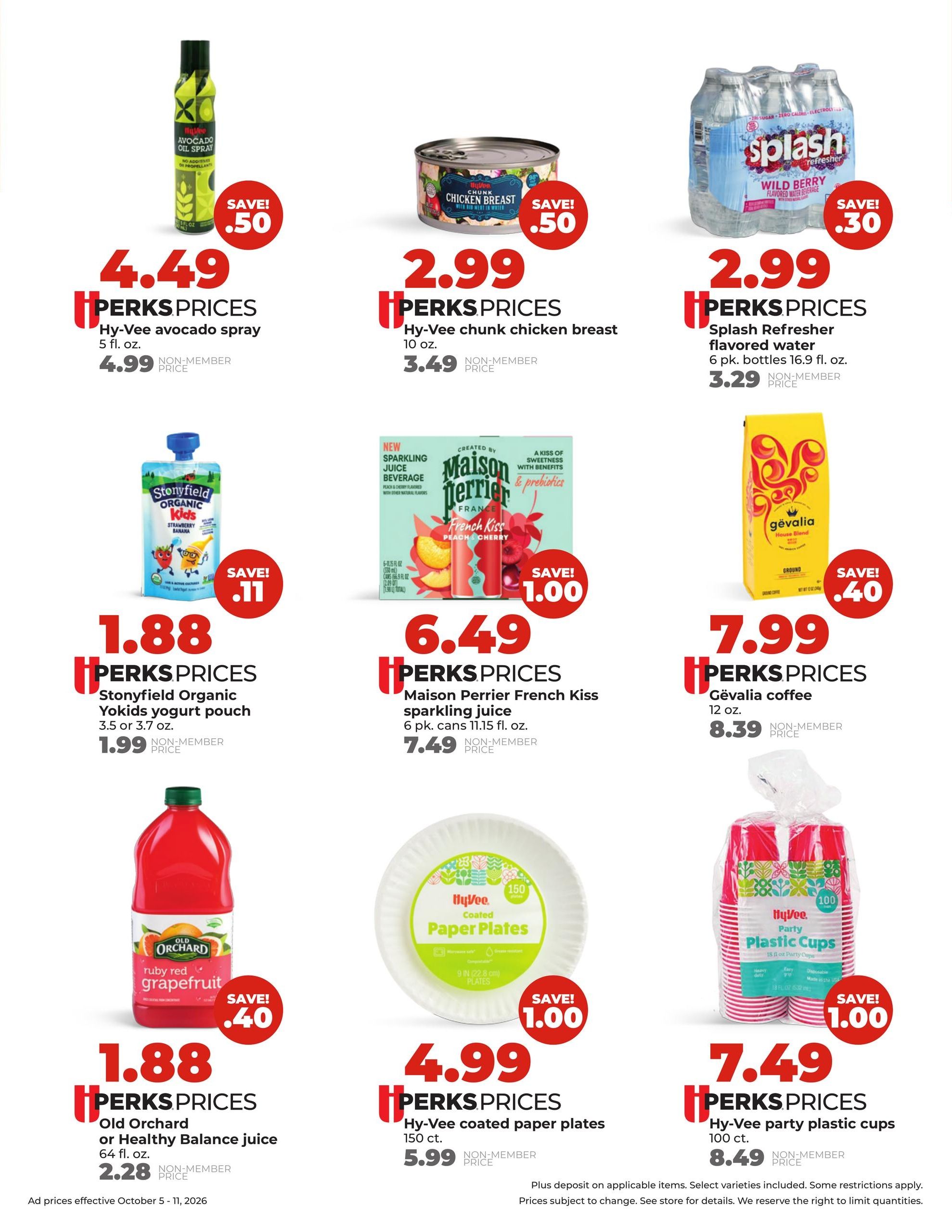 Hy-Vee (Cedar Falls Area, IA) Weekly Ad October 5 - 11, 2026