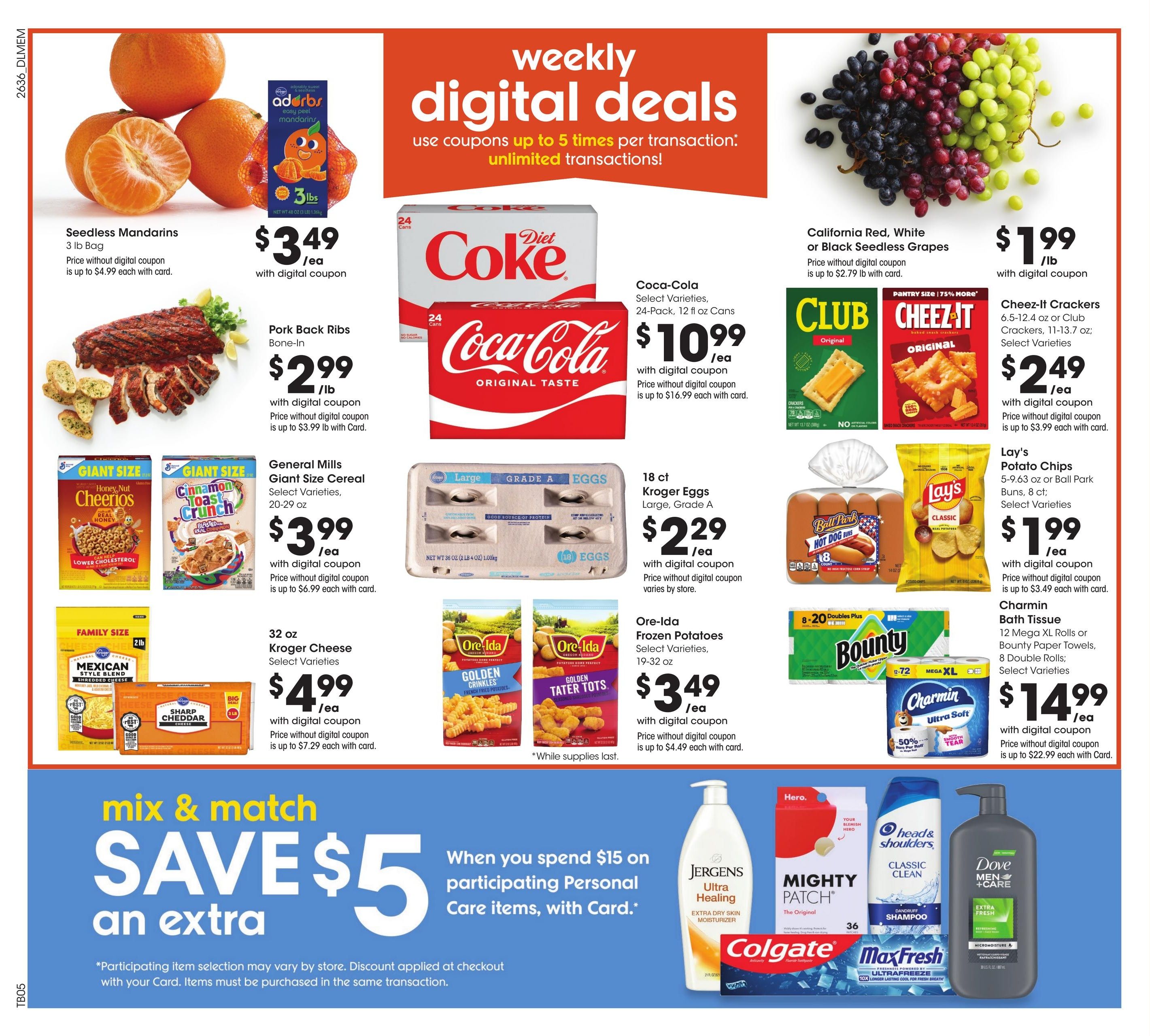 Kroger (Corinth Area, MS) Weekly Ad October 7 - 13, 2026