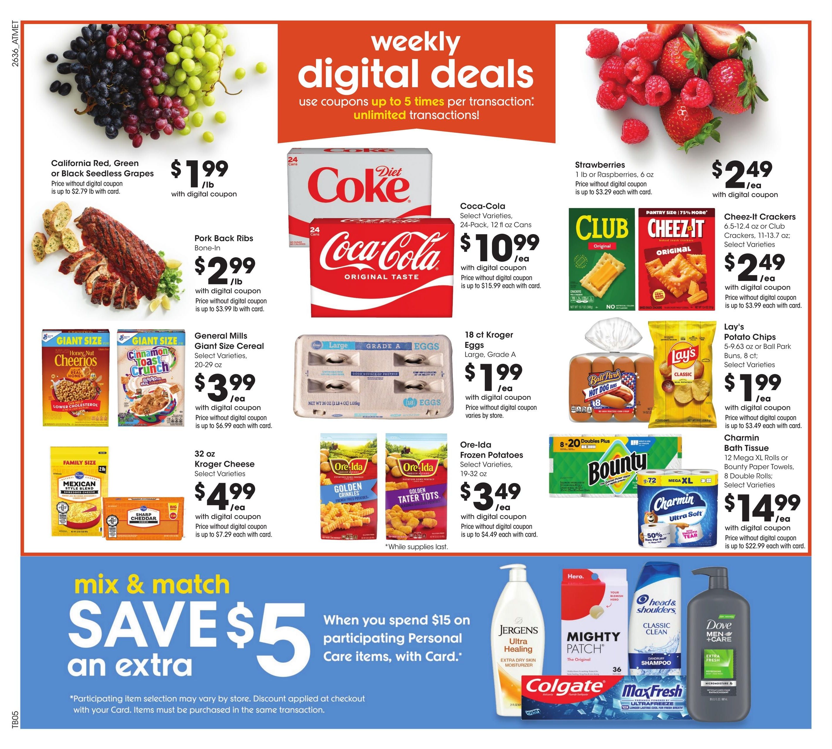 Kroger (Macon Area, GA) Weekly Ad October 7 - 13, 2026
