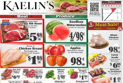 Kaelin's Market Weekly Ad October 7 - 13, 2026