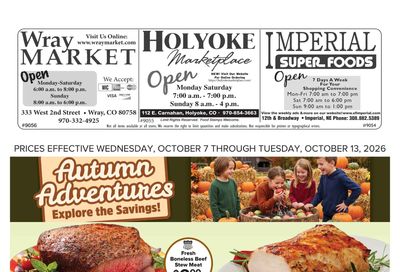 Imperial Superfoods Great Deals This Week! Weekly Ad October 7 - 13, 2026