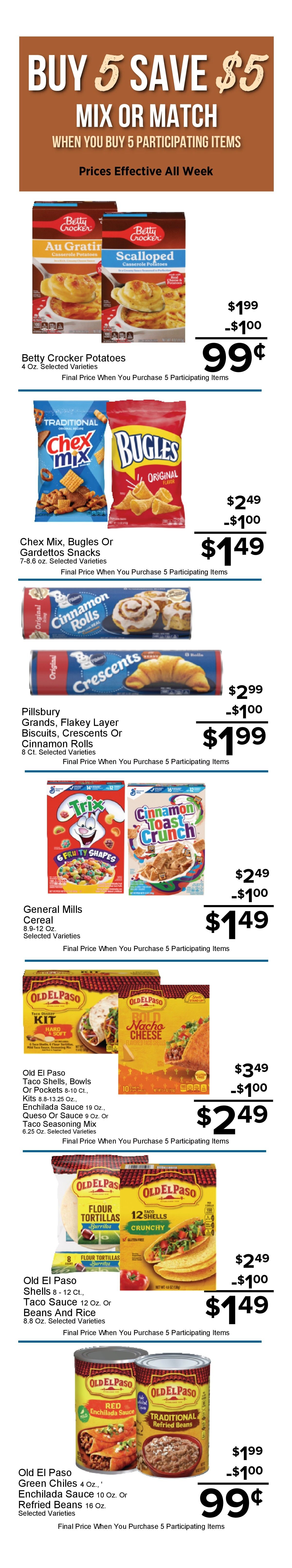 Big G Foods Great Deals This Week! Weekly Ad October 7 - 13, 2026