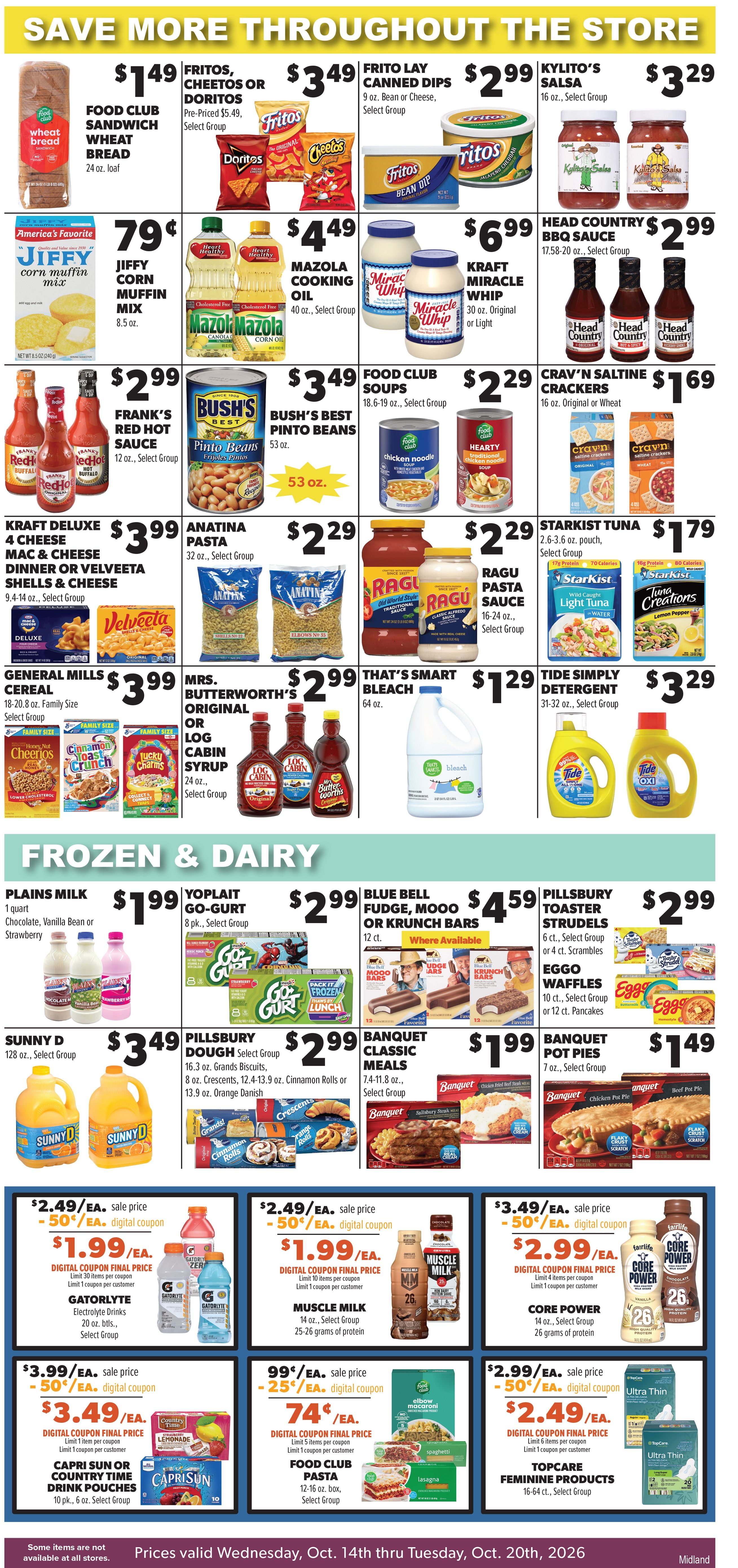 Lowe's Mercado (Midland, TX) Weekly Ad October 14 - 20, 2026