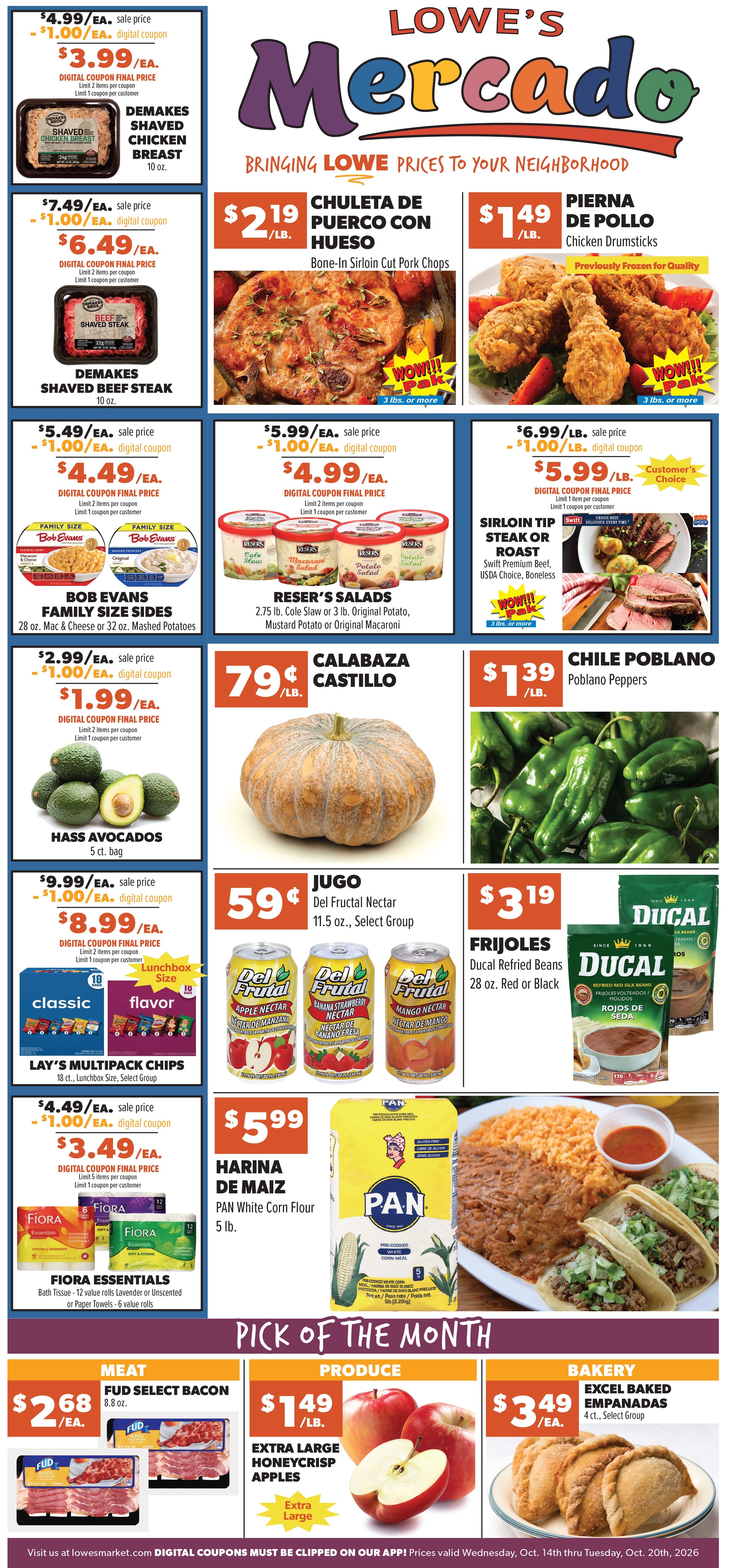 Lowe's Mercado (Colorado) Weekly Ad October 14 - 20, 2026