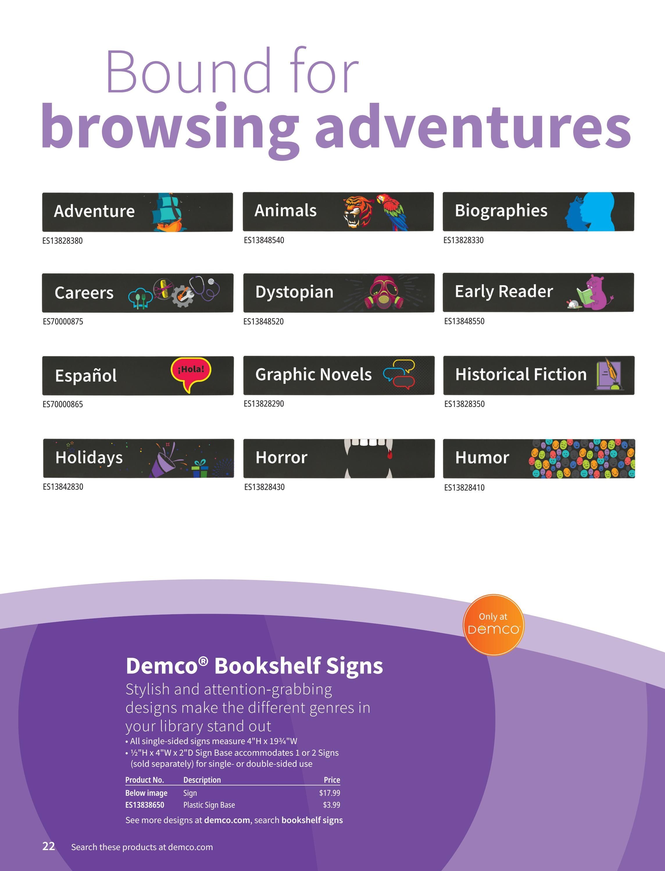 Demco Library Fall Essentials Weekly Ad January 1 - December 31, 2026