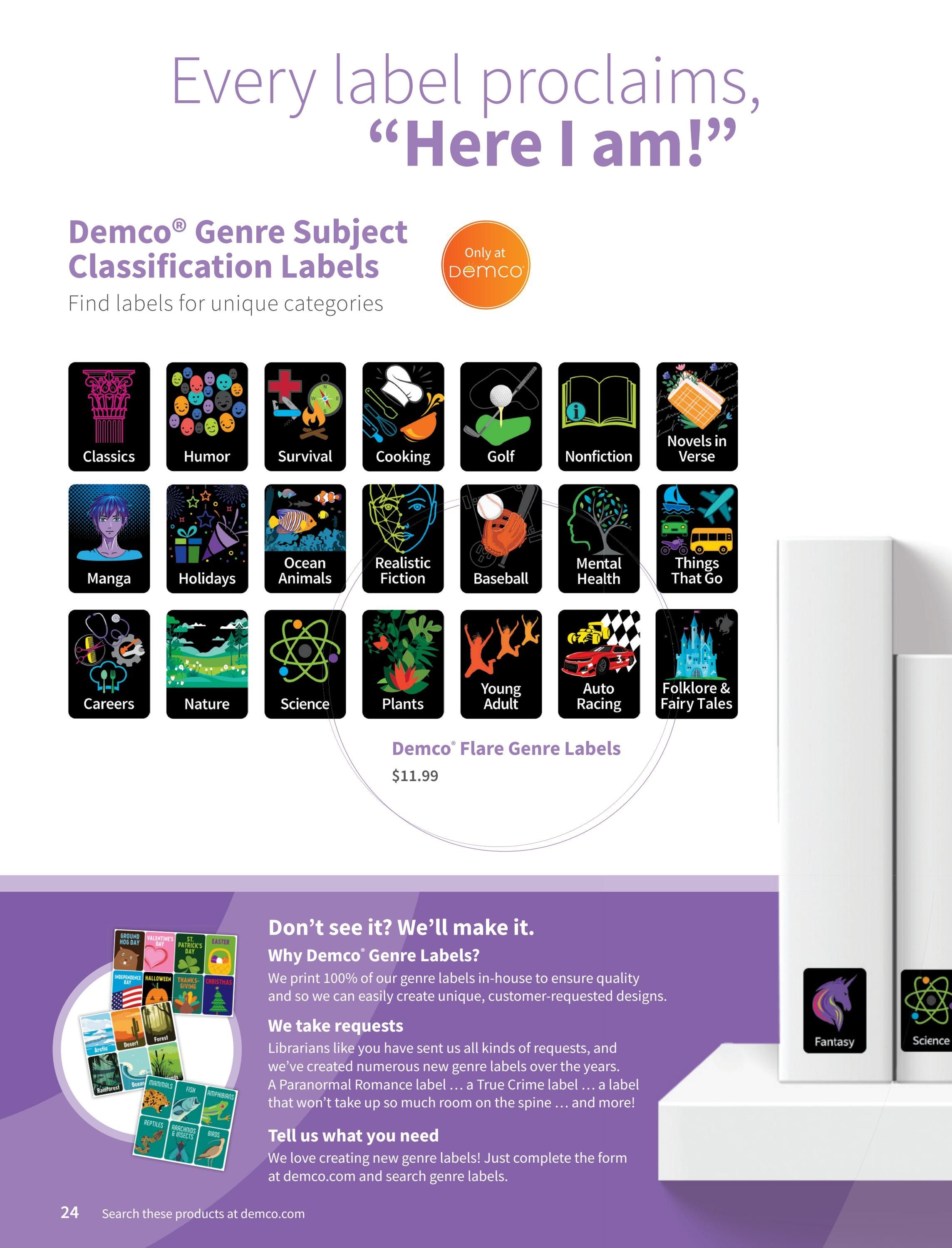 Demco Library Fall Essentials Weekly Ad January 1 - December 31, 2026